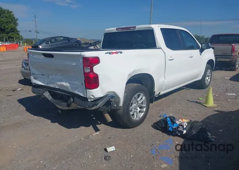 2023 Chevrolet Silverado 1500 4Wd Short Bed Lt With 2Fl z USA, uszkodzony, nr VIN 3GCPDKEK0PG201055